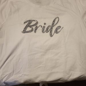 Lane Bryant Bride "bling" tshirt size 18/20